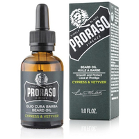 Proraso Beard Oil Cypress And Vetyver 30ml Soften And Style Your Beard