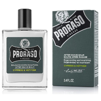 Proraso After Shave Balm Cyprus And Vetiver 100ml Quality Care For Your Skin