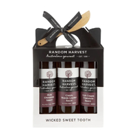 Random Harvest Wicked Sweet Tooth Sauce Gift Set Irish Cream Chocolate & Brandy
