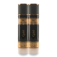 Royal Mirage 200ml Body Spray Gold Pack of 2