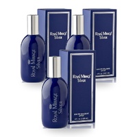 Royal Mirage 120ml Eau De Cologne EDC Spray Silver Pack of 3