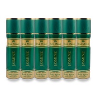 Royal Mirage 200ml Body Spray Jasmine Pack of 6