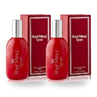 Royal Mirage 120ml Eau De Cologne EDC Spray Sport Pack of 2