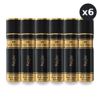 Royal Mirage 200ml Body Spray Night Pack of 6