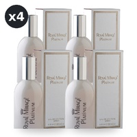 Royal Mirage 120ml Eau De Cologne EDC Spray Platinum Pack of 4