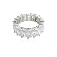 Culturesse Arcene Luxury Inlaid Zircon Ring 