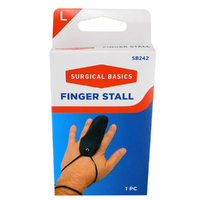 Surgical Basics Leather Finger Stall Large