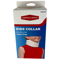 Surgical Basics Kids Foam Neck Cervical Collar Support Brace 28-37cm