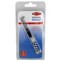 Surgical Basics Engravable Medical ID Bracelet