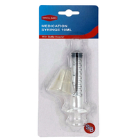 Surgical Basics 10ml Oral Medication Syringe with Bottle Adaptor