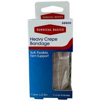 Surgical Basics Heavy Crepe Bandage 7.5cm x 2.3m