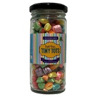 Scott Bros Candy Vintage Tiny Tots Boiled Sweets Jar 155g Aust Made