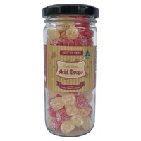 Scott Bros Candy Vintage Acid Drops Boiled Sweets Jar 155g Aust Made