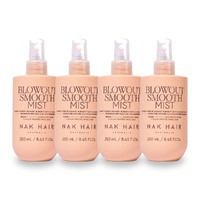 NAK Signature Blowout Mist 250ml Pack of 4