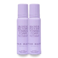 NAK Signature Blonde Plus 10v Toning Foam 100g Pack of 2