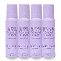 NAK Signature Blonde Plus 10v Toning Foam 100g Pack of 4