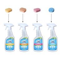Sea Clean Enviro Cleaning Spray Pack. Kitchen, Bathroom, Glass & Multi-Purpose Starter Kit