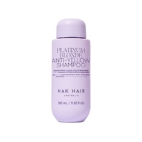 NAK Signature Platinum Blonde Anti - Yellow Shampoo 350ml