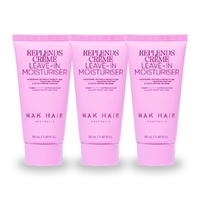 NAK Signature Replends Creme Leave in Moisturiser 50ml Pack of 3