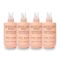 NAK Signature Root Lift Mist 250ml Pack of 4