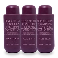 NAK Signature Structure Complex Protein Conditioner 350ml Pack of 3