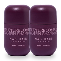 NAK Signature Structure Complex Protein Shampoo 80ml Pack of 2