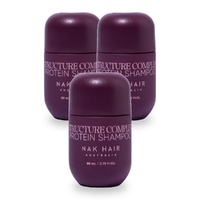 NAK Signature Structure Complex Protein Shampoo 80ml Pack of 3
