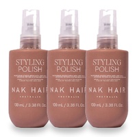 NAK Signature Styling Polish 100ml Pack of 3
