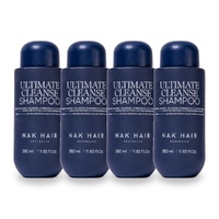 NAK Signature Ultimate Cleanse Shampoo 350ml Pack of 4