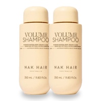 NAK Signature Volume Shampoo 350ml Pack of 2