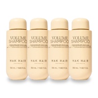 NAK Signature Volume Shampoo 350ml Pack of 4