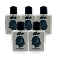 Star Wars Legacy Collectors Darth Vader Eau De Toilette EDT 50ml Pack of 5