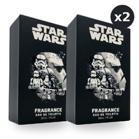 Star Wars Legacy Collectors Storm Trooper Fragrance Eau De Toilette EDT 50ml Pack of 2
