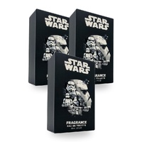 Star Wars Legacy Collectors Storm Trooper Fragrance Eau De Toilette EDT 50ml Pack of 3
