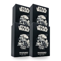 Star Wars Legacy Collectors Storm Trooper Fragrance Eau De Toilette EDT 50ml Pack of 4