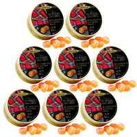 Simpkins Butterscotch Drops 8 x 200g Tins Traditional British Travel Sweets