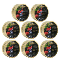 Simpkins Forest Fruit Drops 8 x 200g Tins Traditional British Berry Travel Sweets