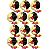 Simpkins Lemon Sour Cherry Drops 12 x 200g Tins Traditional British Travel Sweets