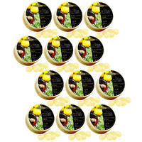 Simpkins Lemon Honey Chamomile Drops 12 x 200g Tins Soothing Natural Travel Sweets