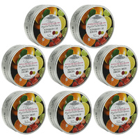 Simpkins Sugar Free Mixed Fruit Drops 8 x 150g Tins Guilt Free Travel Sweets