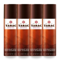 Tabac Original Deodorant Spray 200ml Pack of 4