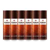 Tabac Original Deodorant Spray 200ml Pack of 6