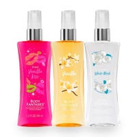 Body Fantasies Body Spray 94ml Trio – Pink Vanilla Kiss, Vanilla & White Musk
