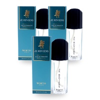 Worth Je Reviens Eau De Toilette EDT 50ml Spray Pack of 3