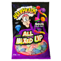 Warheads All Mixed Up Sour Candy Lollies Sweets Bulk Pack 1kg