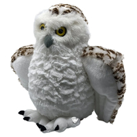 Wild Republic Cuddlekins Snowy Owl Plush Toy Stuffed Animal 30cm