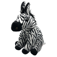 Wild Republic Cuddlkins Zebra Plush Toy Stuffed Animal 30cm
