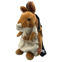 Wild Republic Kangaroo Plush Backpack With Joey 35cm