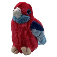 Wild Republic Rosella Bird With Sound Plush Stuffed Animal Toy 18cm