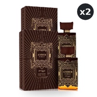 Zimaya Amber Is Great Unisex Extrait De Parfum 100ml Pack of 2